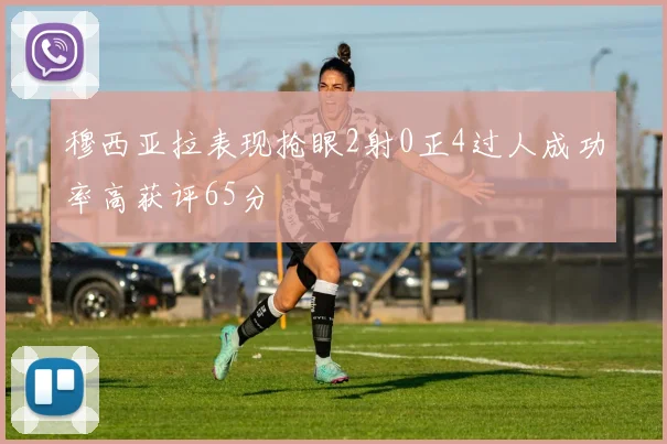 穆西亚拉表现抢眼2射0正4过人成功率高获评65分
